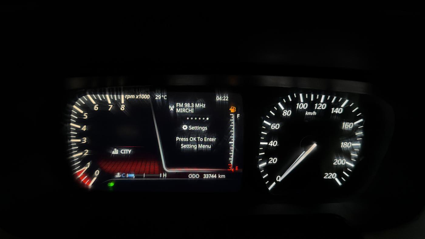 2022 Tata PUNCH  ACCOMPLISHED AMT CAMO EDITION, Petrol, Automatic, 33,734 km, Odometer Image