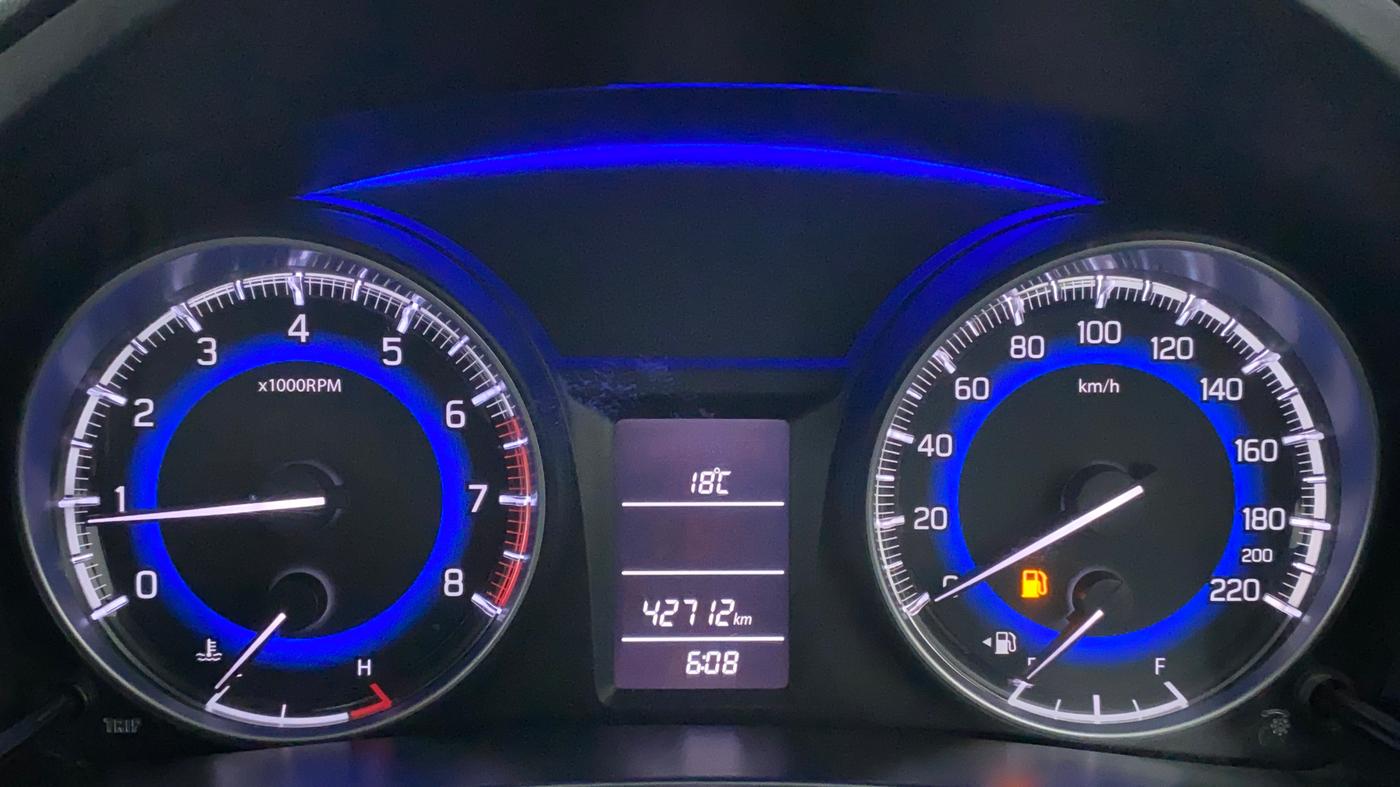 2016 Maruti Baleno DELTA PETROL 1.2, Petrol, Manual, 42,712 km, Odometer Image