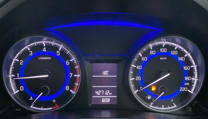 2016 Maruti Baleno DELTA PETROL 1.2, Petrol, Manual, 42,712 km, Odometer Image