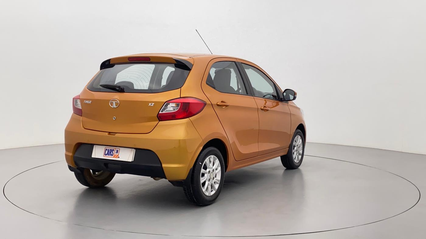 2017 Tata Tiago XZ 1.2 REVOTRON, Petrol, Manual, 11,107 km, Right Back Diagonal