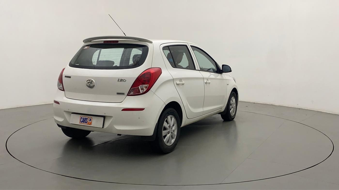 2013 Hyundai i20 SPORTZ 1.2, Petrol, Manual, 19,295 km, Right Back Diagonal