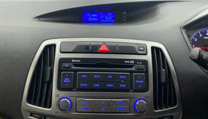 2013 Hyundai i20 SPORTZ 1.2, Petrol, Manual, 19,295 km, Infotainment System