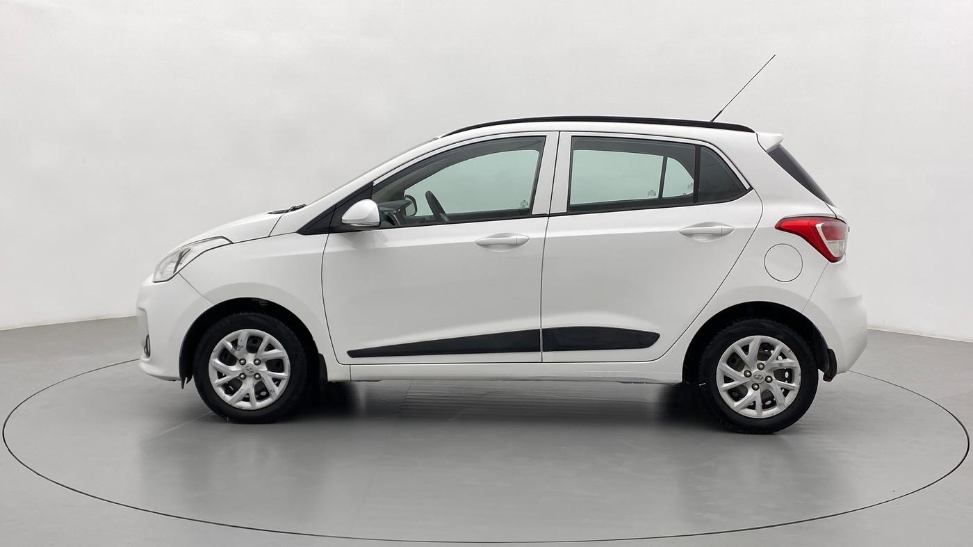 2017 Hyundai Grand i10 Sportz(O) 1.2 MT, Petrol, Manual, 61,081 km, Left Side