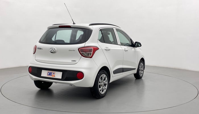 2017 Hyundai Grand i10 Sportz(O) 1.2 MT, Petrol, Manual, 61,081 km, Right Back Diagonal