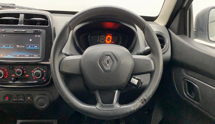 2018 Renault Kwid RXT 0.8 (O), Petrol, Manual, 61,217 km, Steering Wheel Close Up