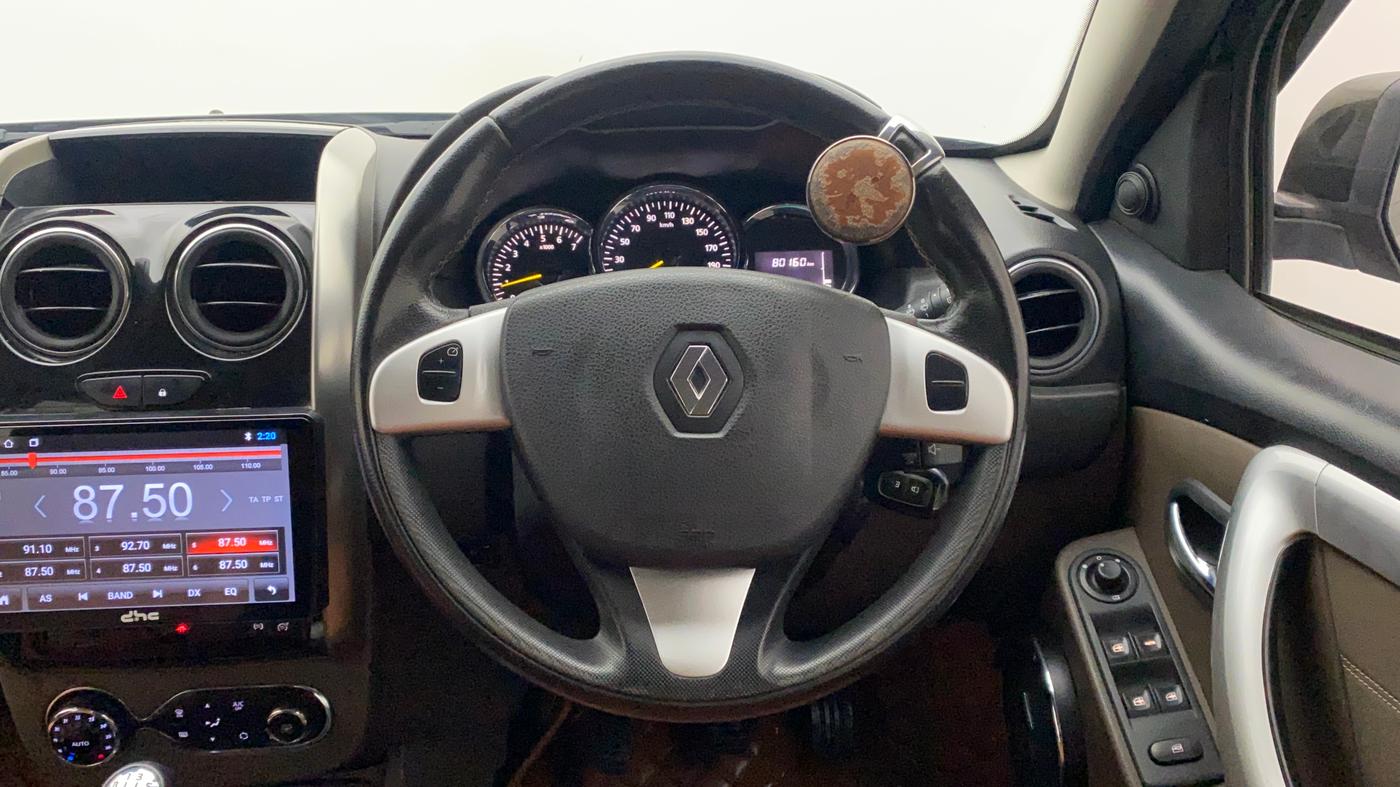 2019 Renault Duster 110 PS RXZ DIESEL, Diesel, Manual, 80,306 km, Steering Wheel Close Up