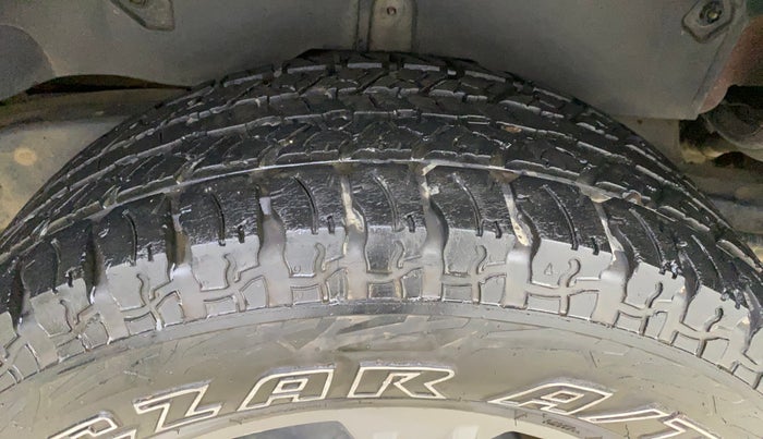 2021 Mahindra Thar LX D AT 4WD HT, Diesel, Automatic, 51,843 km, Left Rear Tyre Tread