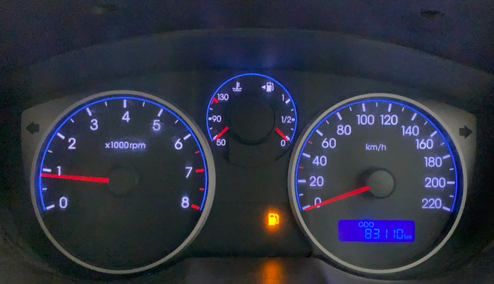 2011 Hyundai i20 MAGNA (O) 1.2, Petrol, Manual, 83,110 km, Odometer Image