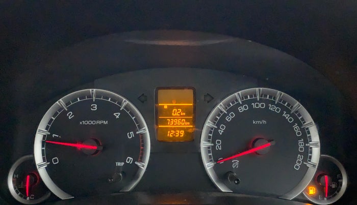 2017 Maruti Swift Dzire VDI OPT, Diesel, Manual, 74,039 km, Odometer Image