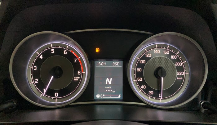2023 Maruti Dzire VXI AMT, Petrol, Automatic, 16,608 km, Odometer Image