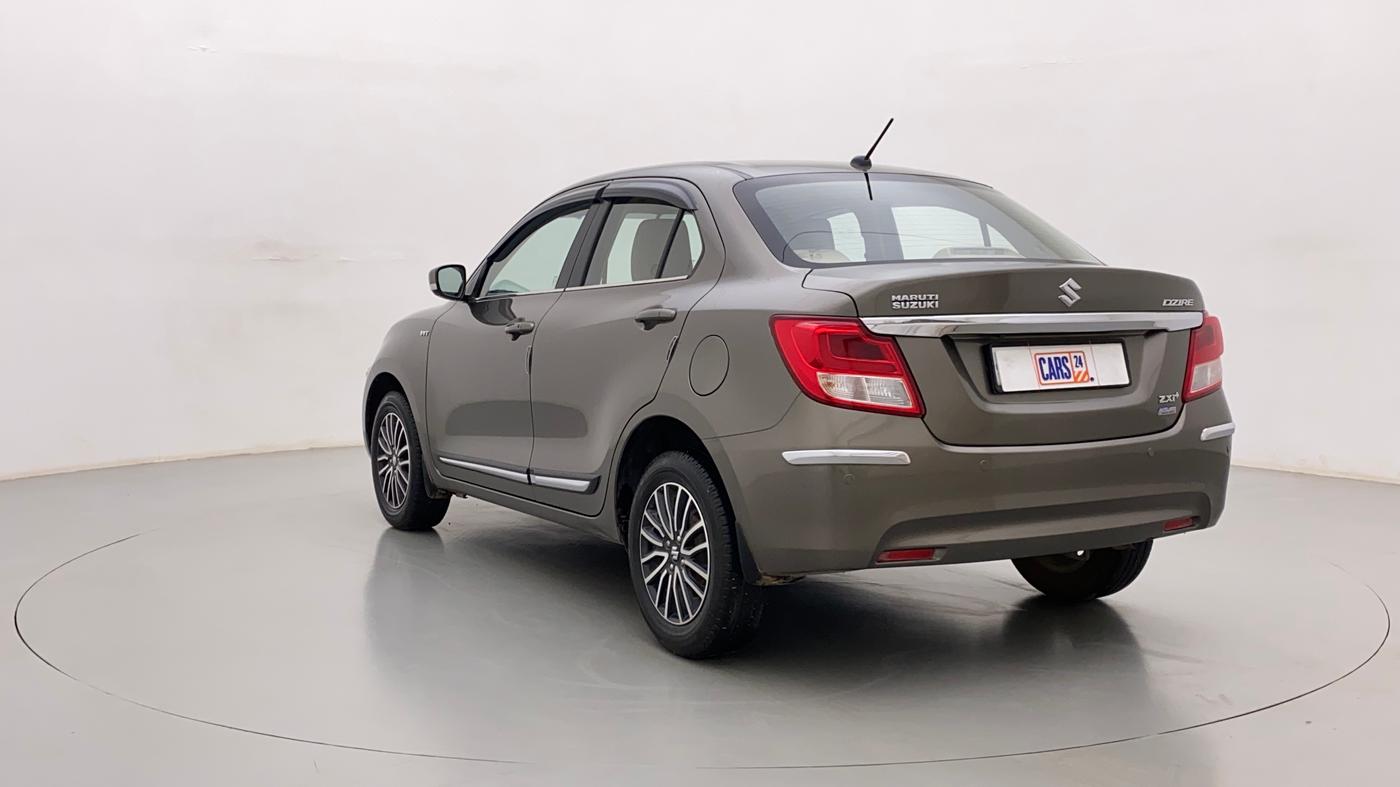 2019 Maruti Dzire ZXI PLUS AMT, Petrol, Automatic, 42,001 km, Left Back Diagonal