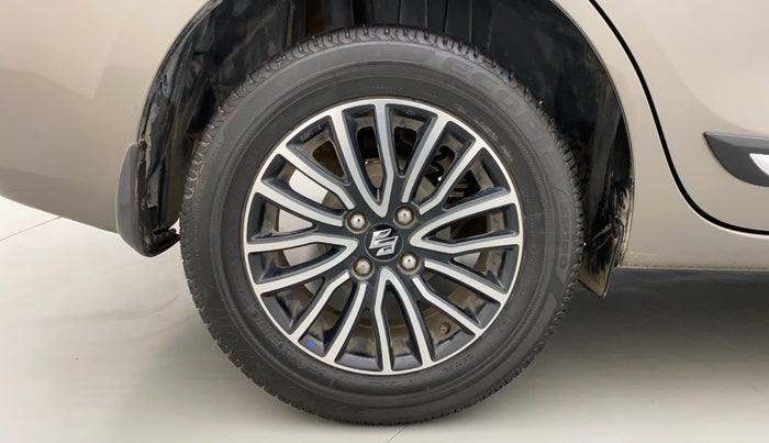 2019 Maruti Dzire ZXI PLUS AMT, Petrol, Automatic, 42,001 km, Right Rear Wheel