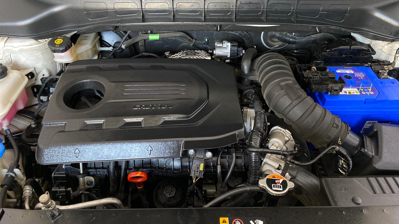 2022 KIA CARENS LUXURY PLUS 1.5 DIESEL AT 6 STR, Diesel, Automatic, 76,952 km, Engine View