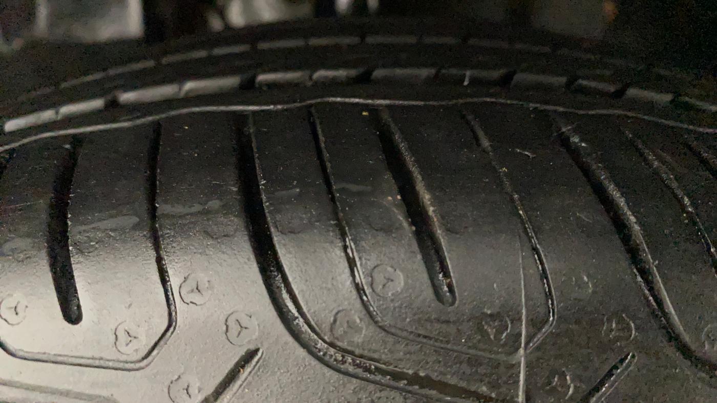 2022 Tata TIGOR XZ PLUS CNG, CNG, Manual, 16,441 km, Left Front Tyre Tread