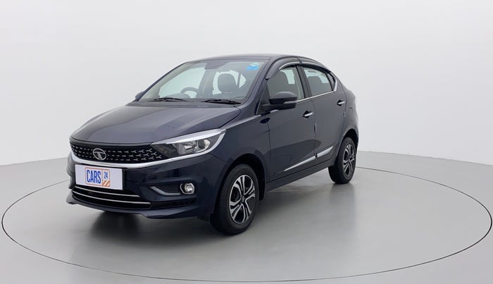 2022 Tata TIGOR XZ PLUS CNG, CNG, Manual, 16,441 km, Left Front Diagonal