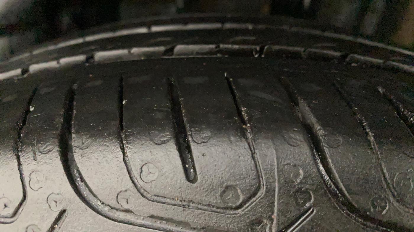 2022 Tata TIGOR XZ PLUS CNG, CNG, Manual, 16,441 km, Left Rear Tyre Tread