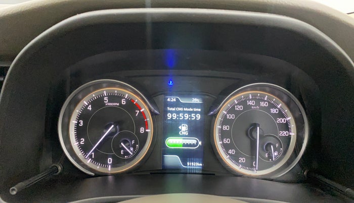 2022 Maruti Ertiga ZXI  CNG, CNG, Manual, 51,523 km, Odometer Image