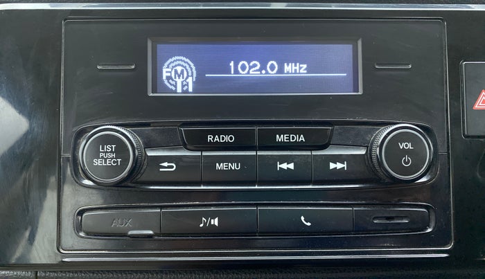2019 Honda Amaze 1.2 SMT I VTEC, CNG, Manual, 70,306 km, Infotainment System