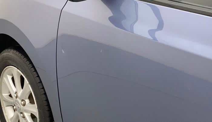 2016 Hyundai Grand i10 ASTA AT 1.2 KAPPA VTVT, Petrol, Automatic, 71,822 km, Front passenger door - Slightly dented