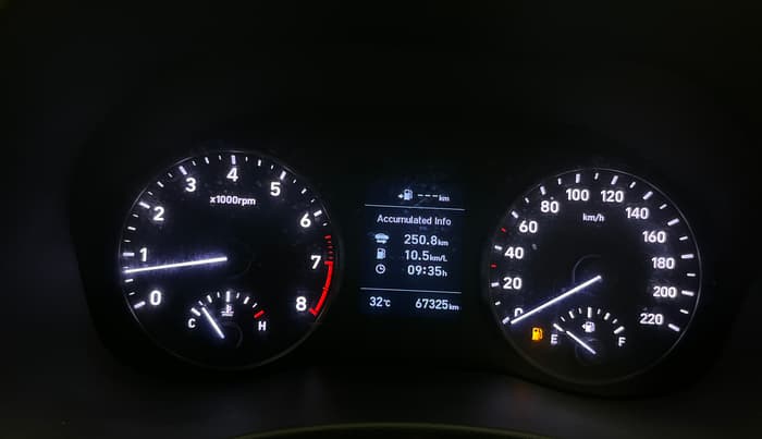 2019 Hyundai Verna 1.6 VTVT SX, Petrol, Manual, 67,297 km, Odometer Image