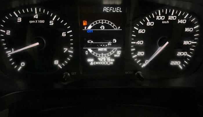 2021 Tata ALTROZ XZ DIESEL, Diesel, Manual, 43,027 km, Odometer Image
