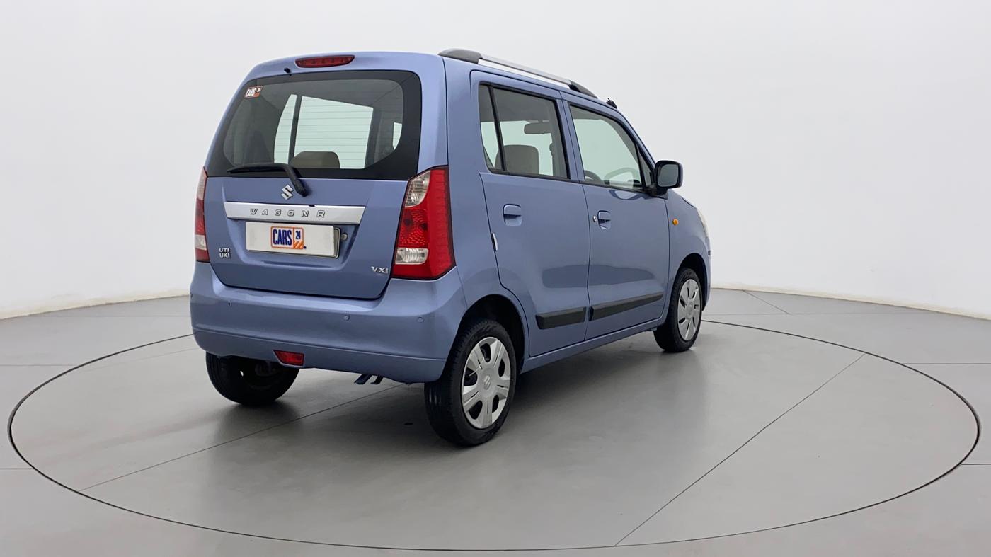 2014 Maruti Wagon R 1.0 VXI, Petrol, Manual, 92,463 km, Right Back Diagonal