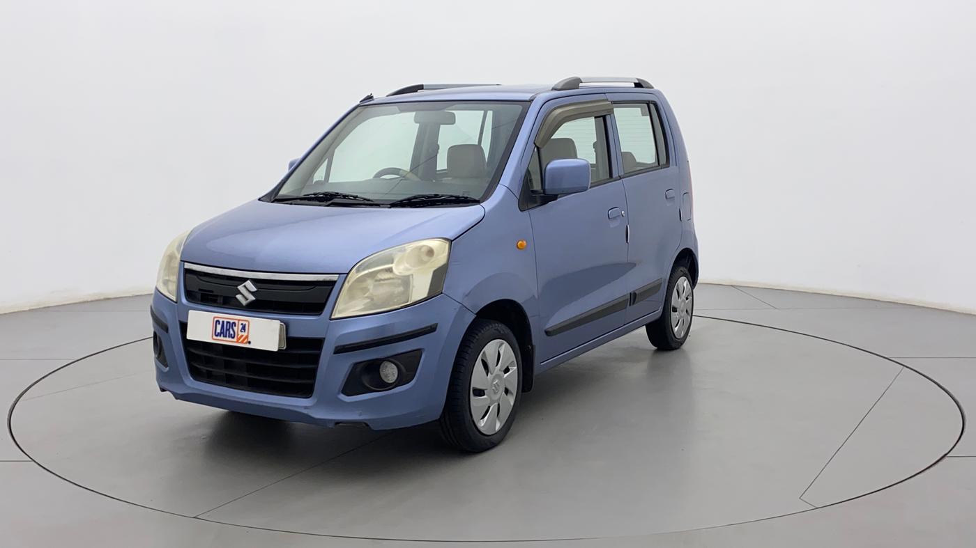 2014 Maruti Wagon R 1.0 VXI, Petrol, Manual, 92,463 km, Left Front Diagonal