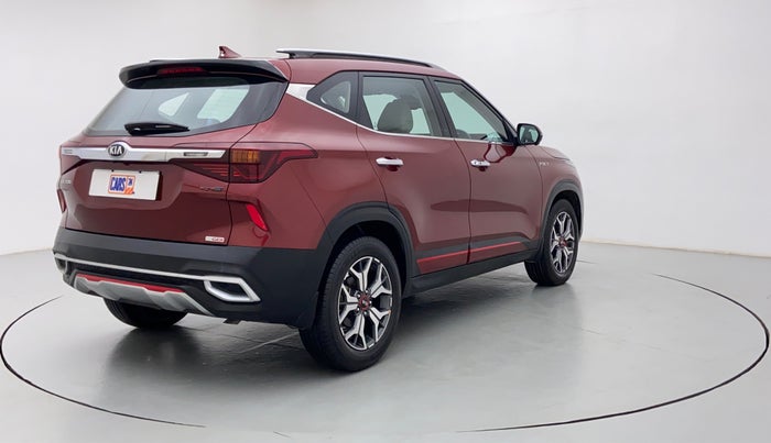 2019 KIA SELTOS GTX+ 1.4 MT, Petrol, Manual, 13,171 km, Right Back Diagonal