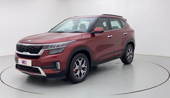 2019 KIA SELTOS GTX+ 1.4 MT, Petrol, Manual, 13,171 km, Left Front Diagonal