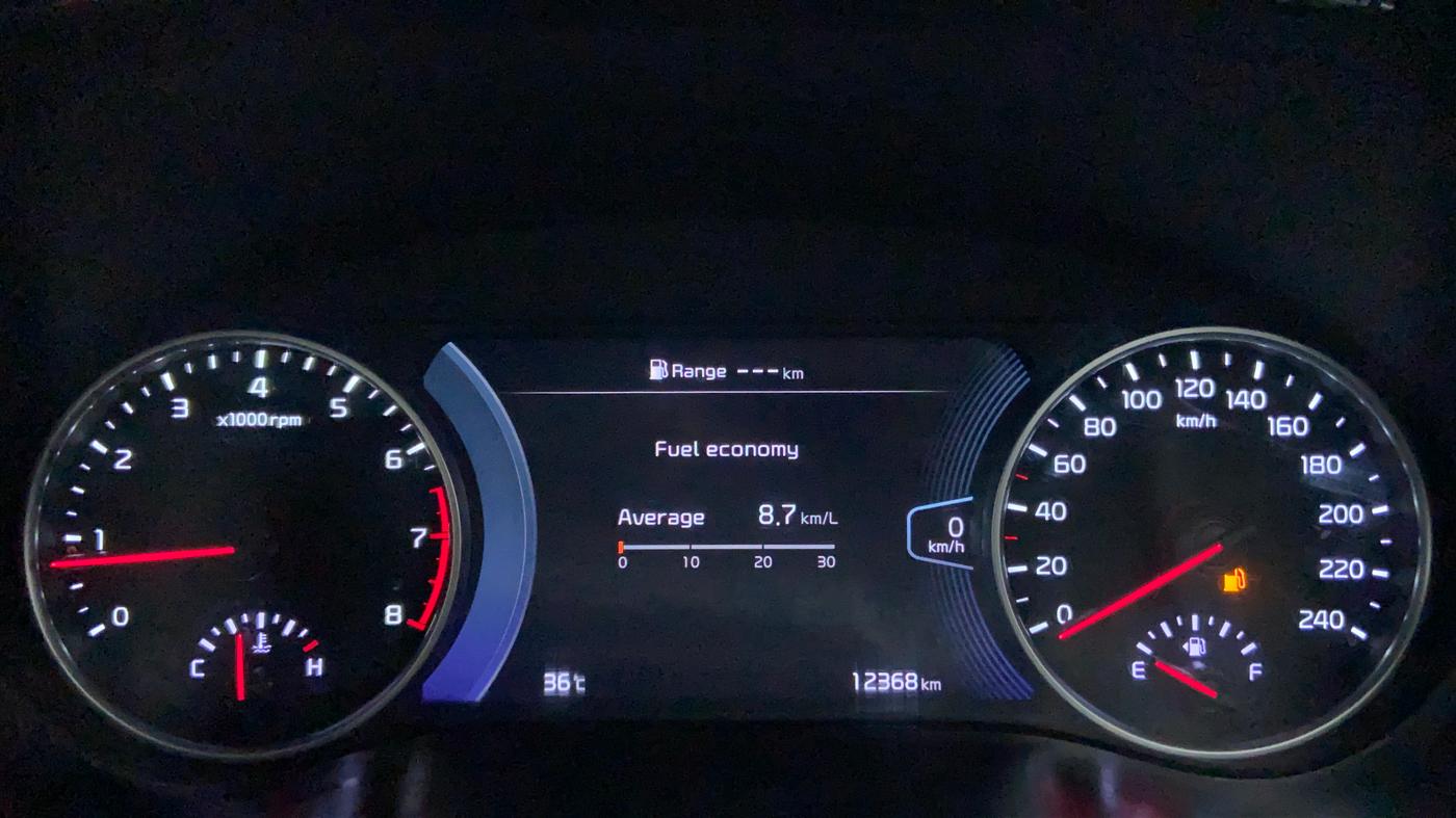 2019 KIA SELTOS GTX+ 1.4 MT, Petrol, Manual, 13,171 km, Odometer Image