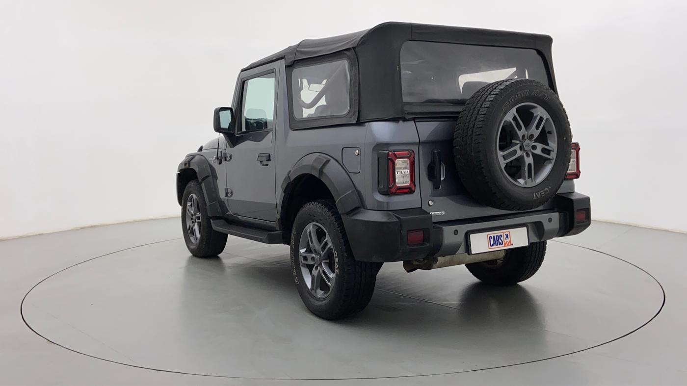 2020 Mahindra Thar LX  P 4WD AT CONVERTIBLE, Petrol, Automatic, 27,329 km, Left Back Diagonal