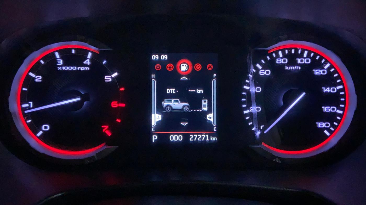2020 Mahindra Thar LX  P 4WD AT CONVERTIBLE, Petrol, Automatic, 27,329 km, Odometer Image