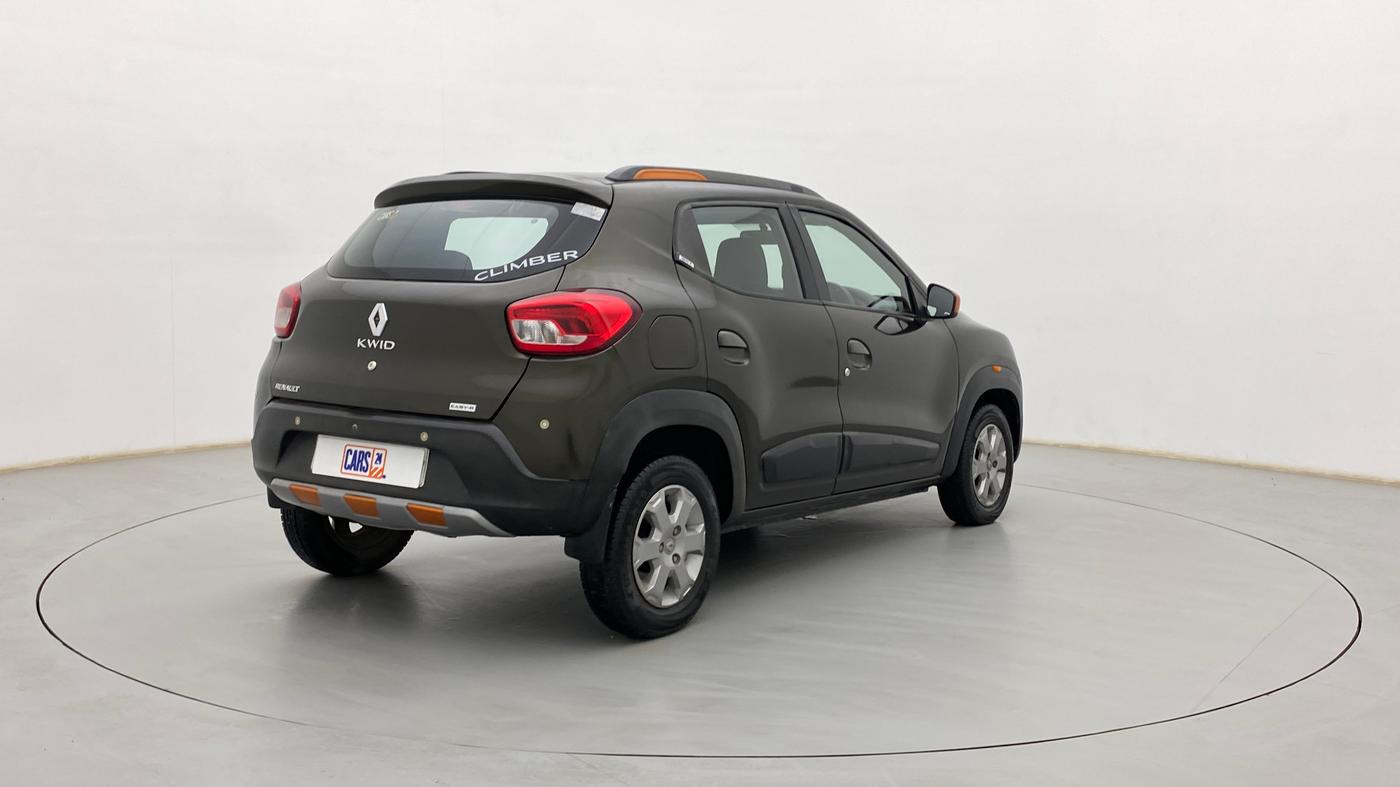 2018 Renault Kwid CLIMBER 1.0 AMT, Petrol, Automatic, 37,830 km, Right Back Diagonal
