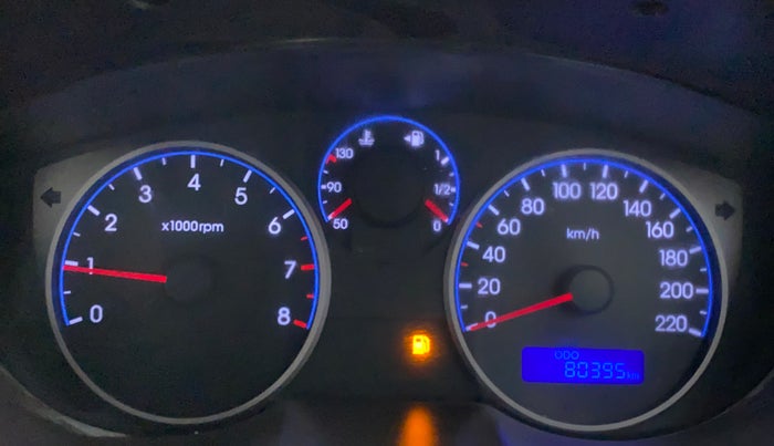 2010 Hyundai i20 ERA 1.2, Petrol, Manual, 80,496 km, Odometer Image