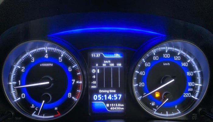 2020 Maruti Baleno ZETA PETROL 1.2, Petrol, Manual, 40,436 km, Odometer Image