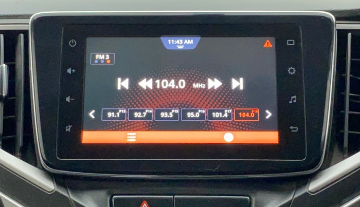 2020 Maruti Baleno ZETA PETROL 1.2, Petrol, Manual, 40,436 km, Infotainment System