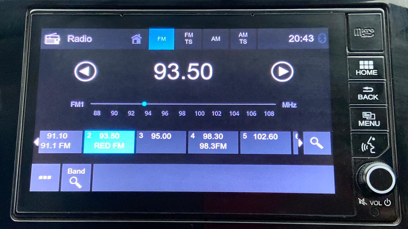 2017 Honda WR-V 1.2 i-VTEC VX MT, Petrol, Manual, 18,796 km, Infotainment System