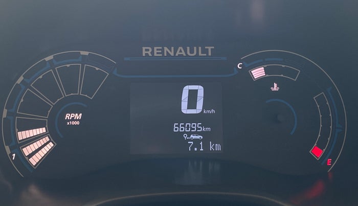 2019 Renault TRIBER RXZ, Petrol, Manual, 66,095 km, Odometer Image