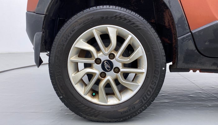 2016 Mahindra Kuv100 K8 5 STR, Petrol, Manual, 1 km, Right Rear Wheel