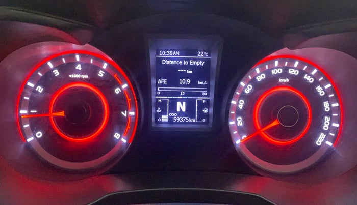 2021 Mahindra XUV300 W8 (O) 1.2 PETROL AMT, Petrol, Automatic, 59,338 km, Odometer Image