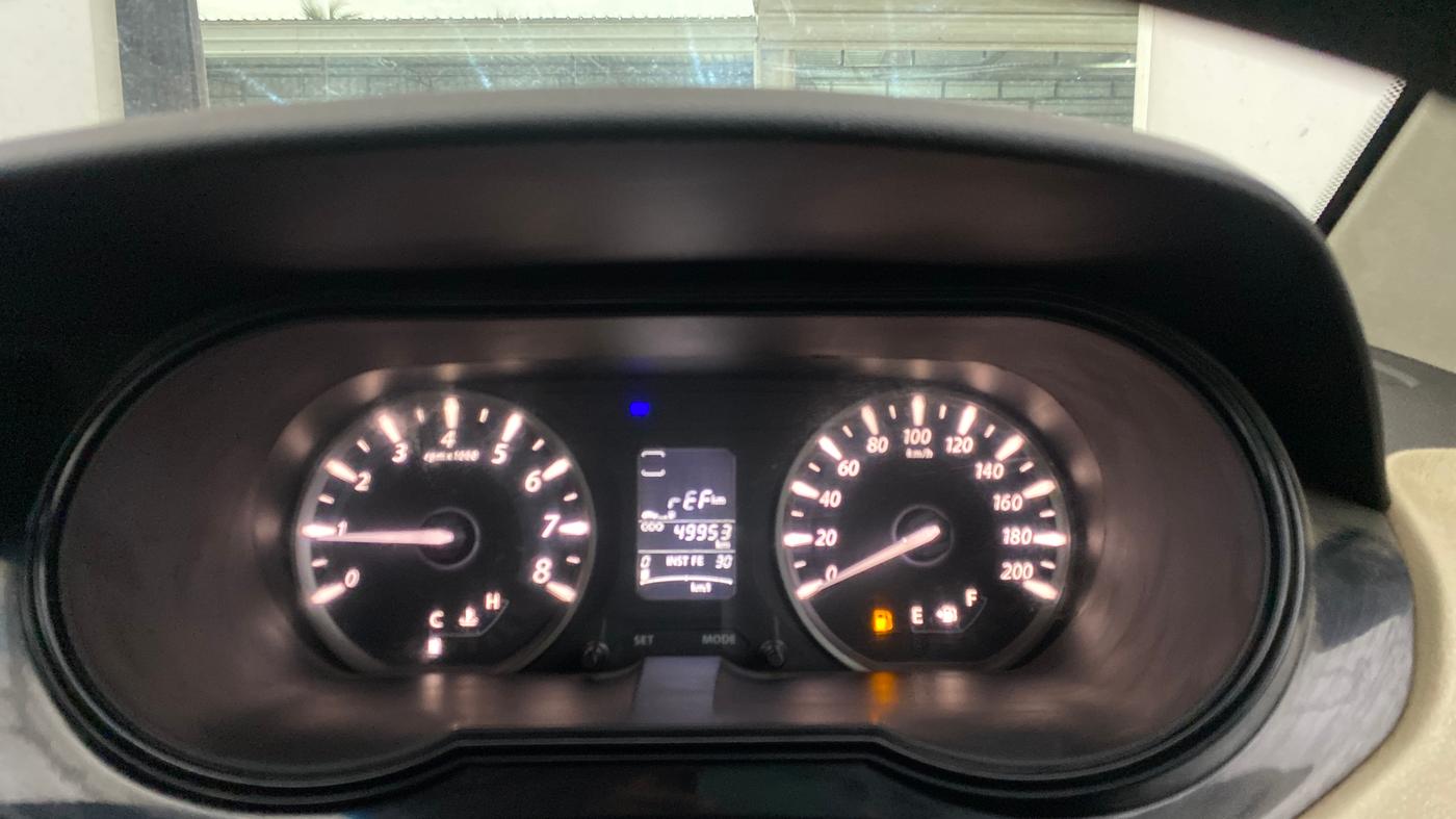 2015 Tata Zest XM PETROL, Petrol, Manual, 49,912 km, Odometer Image