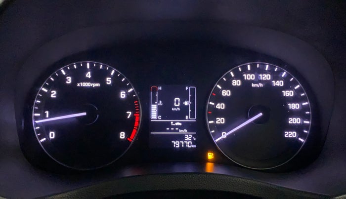 2016 Hyundai Creta SX PLUS  ANNIVERSARY EDITION 1.6 PETROL, Petrol, Manual, 79,820 km, Odometer Image