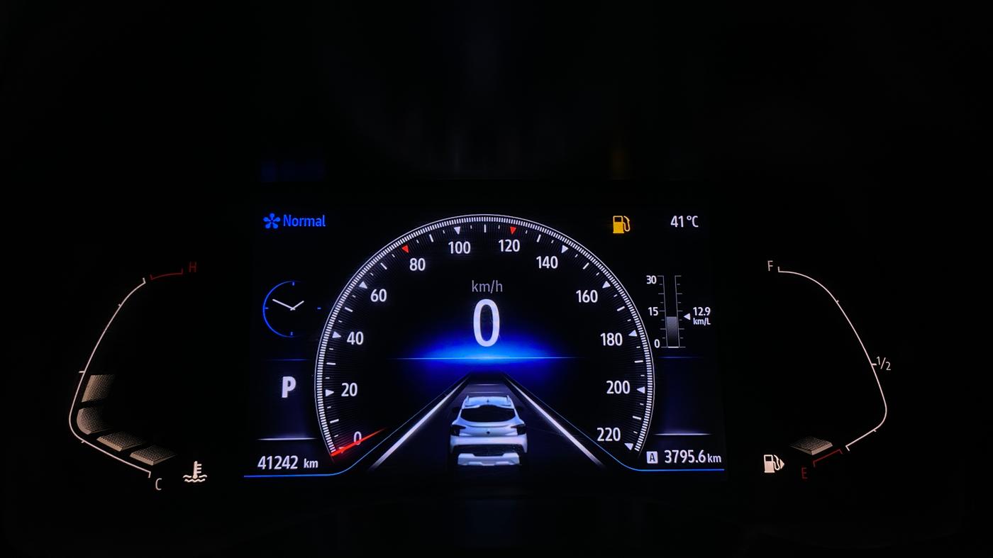2022 Renault Kiger RXZ AMT, Petrol, Automatic, 41,238 km, Odometer Image