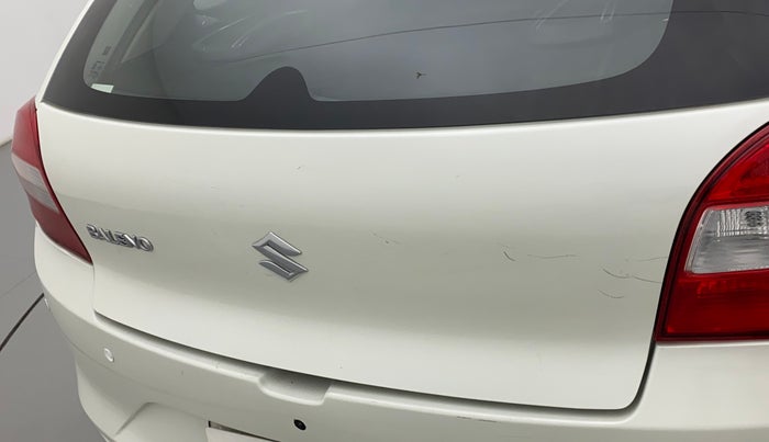 2017 Maruti Baleno SIGMA PETROL 1.2, CNG, Manual, 85,951 km, Dicky (Boot door) - Minor scratches