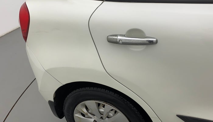 2017 Maruti Baleno SIGMA PETROL 1.2, CNG, Manual, 85,951 km, Right quarter panel - Paint has minor damage