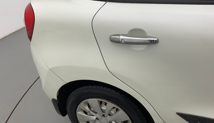 2017 Maruti Baleno SIGMA PETROL 1.2, CNG, Manual, 85,951 km, Right quarter panel - Minor scratches