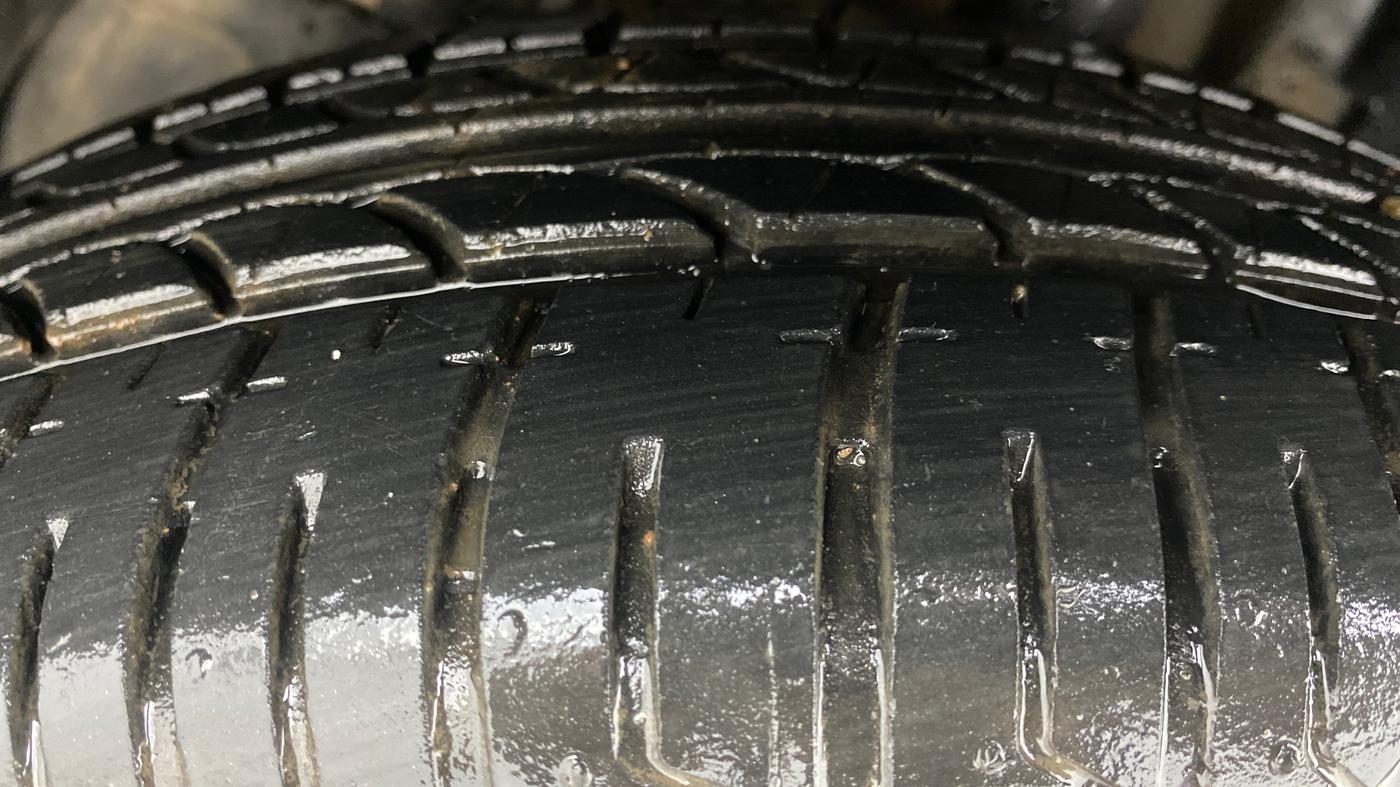 2024 Tata TIGOR XZ PETROL, Petrol, Manual, 6,066 km, Left Front Tyre Tread