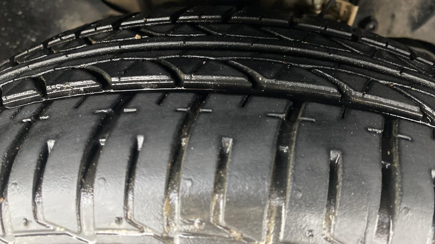 2024 Tata TIGOR XZ PETROL, Petrol, Manual, 6,066 km, Right Front Tyre Tread