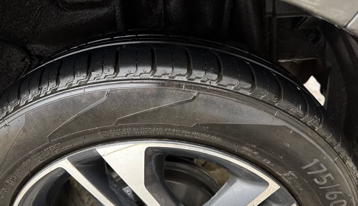 2021 Tata Tiago XZ PLUS PETROL, Petrol, Manual, 50,774 km, Left Front Tyre Tread