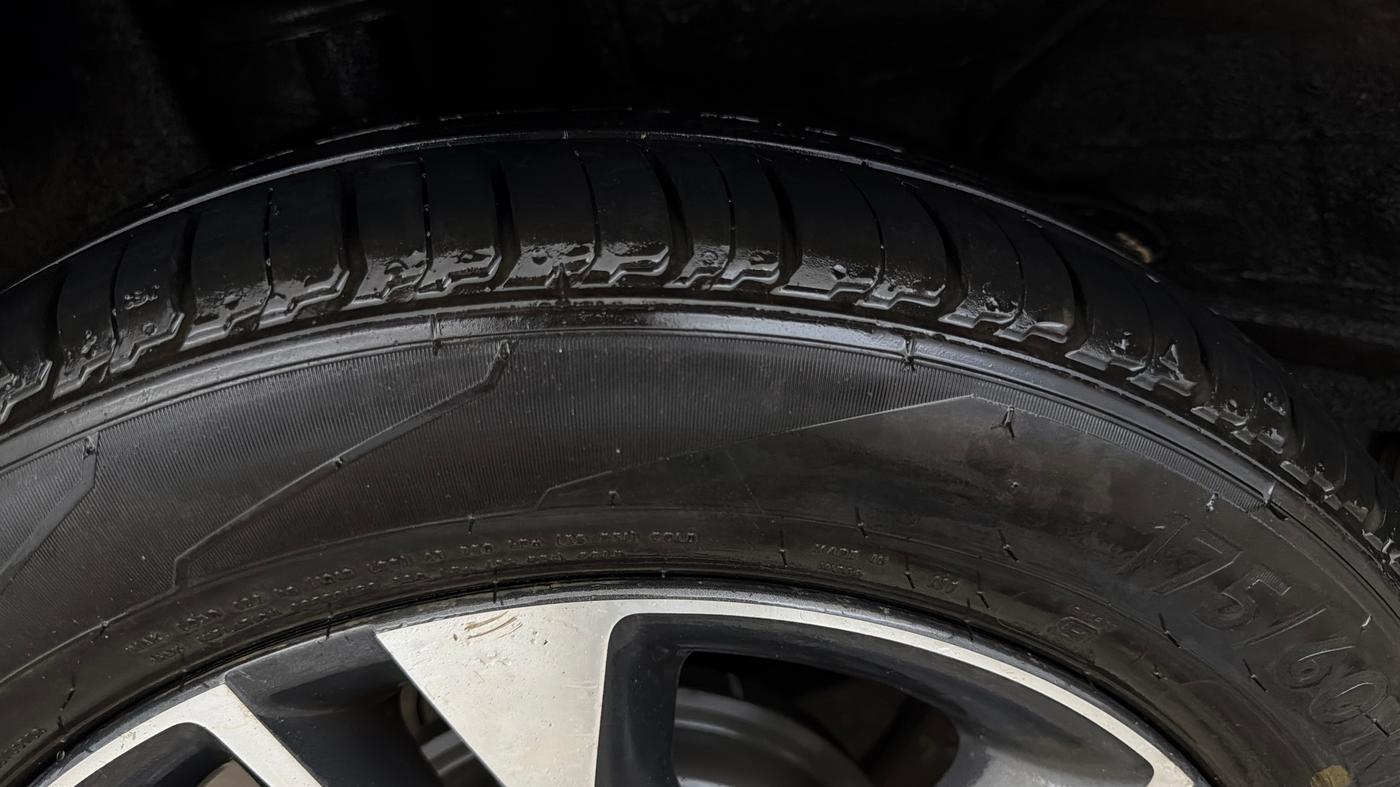 2021 Tata Tiago XZ PLUS PETROL, Petrol, Manual, 50,774 km, Right Rear Tyre Tread